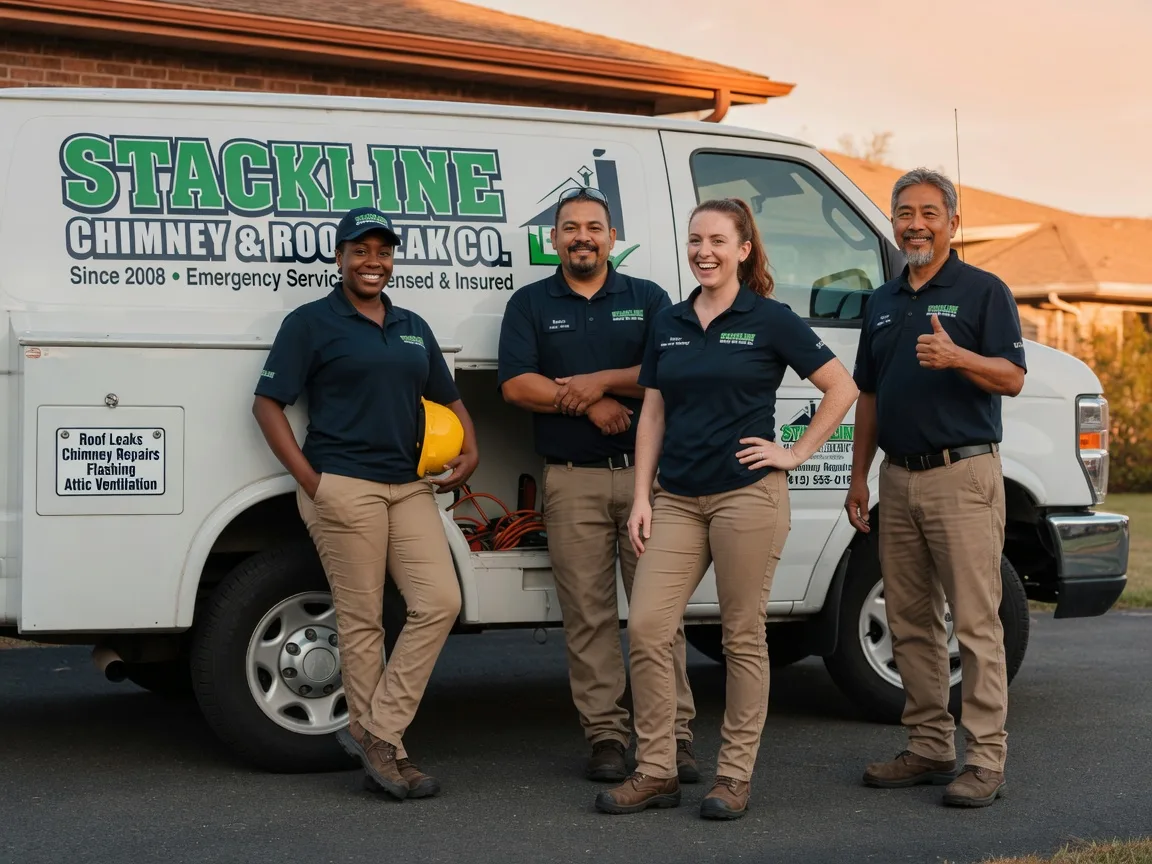 Chimney flashing repair company in Naperville, IL